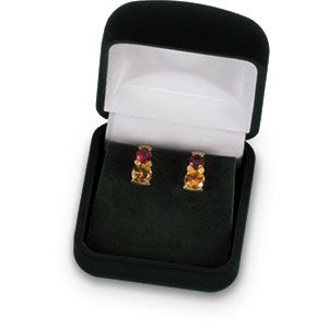 Flap Earring Nylon-Flocked Box