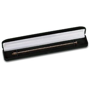 Tennis Bracelet Nylon-Flocked Box