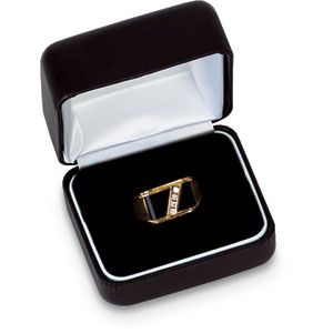 Black Ultima Single / Double Ring Box
