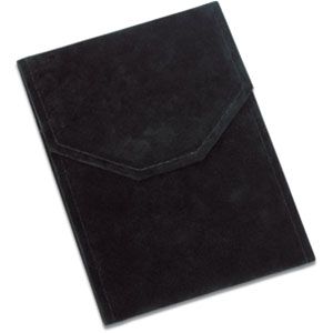 Hunter Green Soft-Suede Pearl or Necklace Folder