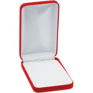 Rumba Red Veltex Necklace Box