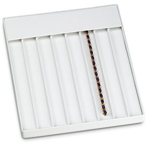 8 Slot Bracelet Tray with Flap