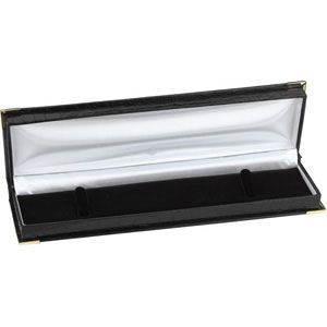 Black Crocodile Grain Layout Bracelet Box