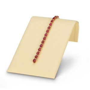 Beige Leatherette Necklace/Bracelet Ramp