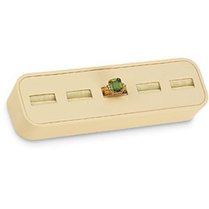 Beige 5 Ring Horizontal Tray