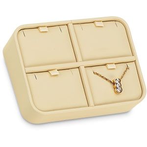 Beige 4 Piece Pendant Tray