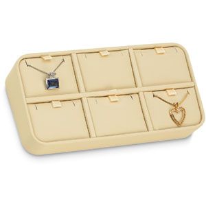 Beige 6 Piece Pendant Tray