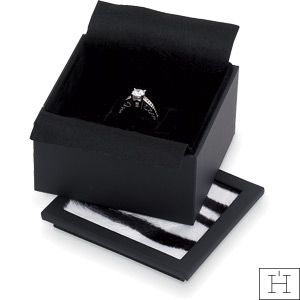Pure Series Zebra Ring / Cufflink Box