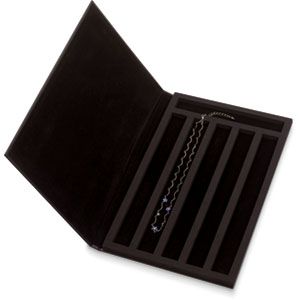 Presentation Case with 5 Necklace Compartments