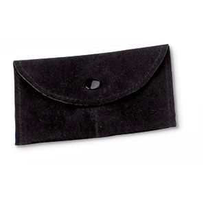 Medium Snap Genuine Leather Pouch
