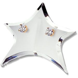 Star-Shaped Acrylic Earring Display