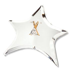 Star-Shaped Acrylic Charm Display
