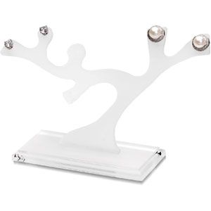 3 Pair Earring Tree Acrylic Display