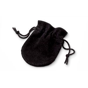 Small Bell Shaped Genuine Leather Pouch