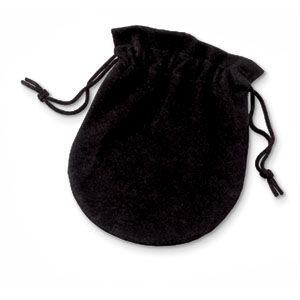 Large Bell Shaped Genuine Leather Pouch