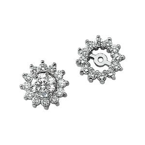 1/2 ct tw Diamond Earring Jacket
