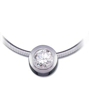 1/4 ct tw Diamond Solitaire Necklace
