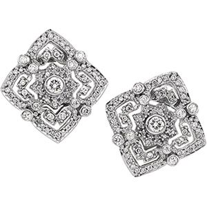 1 ct tw Diamond Earring