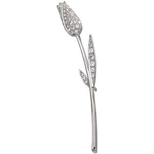 1 ct tw Diamond Brooch