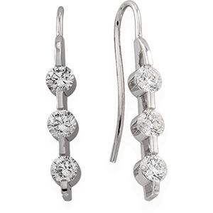 3 Stone Earring
