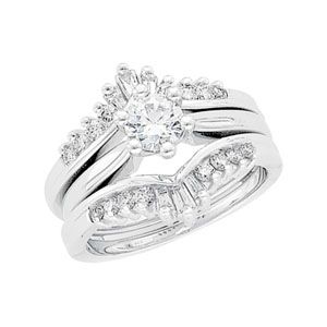 3/8 ct tw Diamond Ring Guard