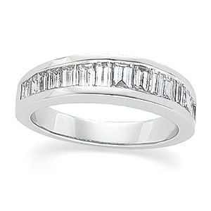 1 ct tw Baguette Diamond Band