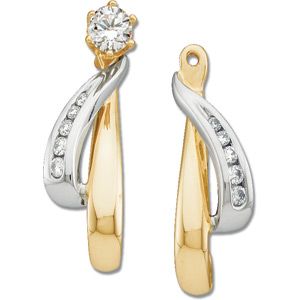 1/6 ct tw Diamond Earring Jacket