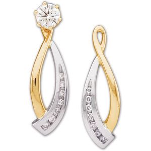1/5 ct tw Diamond Earring Jacket