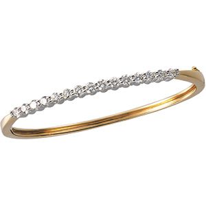 2 1/8 ct tw Diamond Bangle Bracelet