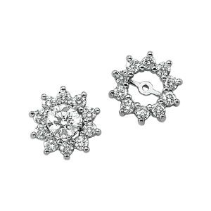 3/4 ct tw Diamond Earring Jacket