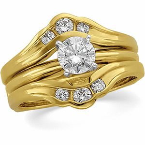 1/4 ct tw Diamond Ring Guard