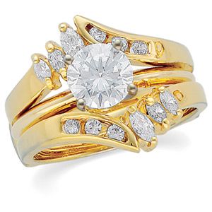 3/8 ct tw Diamond Ring Guard