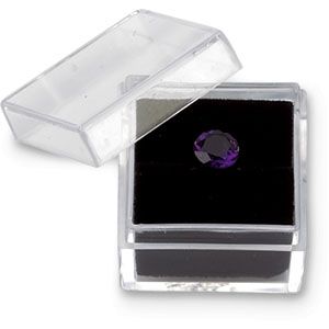 Square Acrylic Gemstone Container