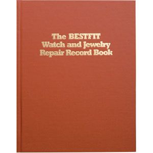 Best Fit Watch Jewelry Repair Record Book