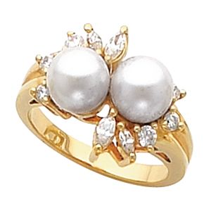 Ring for 7.0 mm Pearls