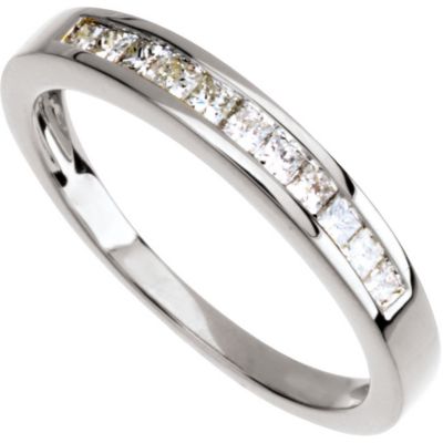 1/3 ct tw Princess-Cut Diamond Anniversary Band