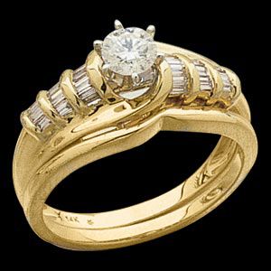 Diamond Semi-Set Engagement Ring Base