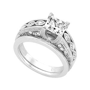 Semi-mount Engagement Ring 