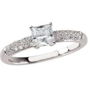 Semi-mount Engagement Ring or Band