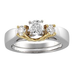 1/3 ct tw Diamond Solitaire Enhancer
