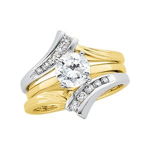 1/4 ct tw Diamond Ring Guard