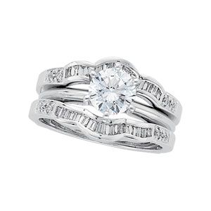 1/2 ct tw Diamond Ring Guard