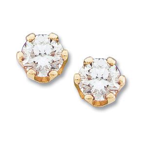 1/5 ct tw - 1/3 ct tw SI<sub>2</sub>-SI<sub>3</sub> G-H Diamond Stud Earrings