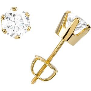 1/2 ct tw - 2 ct tw I<sub>1</sub> G-H Diamond Stud Earrings