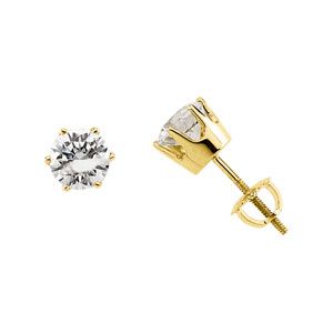 Cubic Zirconia Stud Earrings