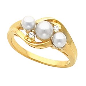 Ring Mounting for 5 mm Pearls