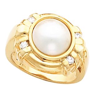 Ring Mounting for Mabe Pearl