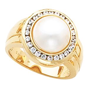Ring Mounting for Mabe Pearl