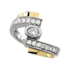 3/4 ct tw Diamond Right Hand Ring