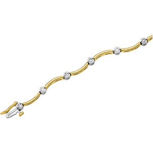 1/2 ct tw Diamond Bracelet